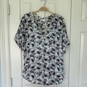 Lush- Paisley Print Women's Top